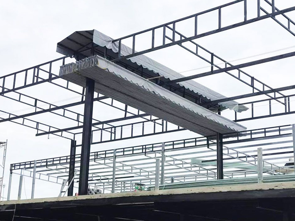 Thi công mái xếp Quảng Nam